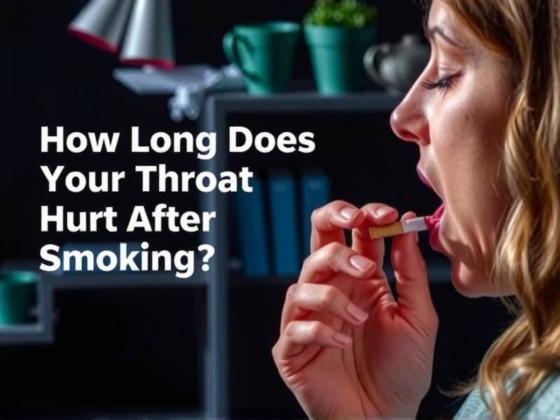 How Long Does Your Throat Hurt After Quitting Smoking?
