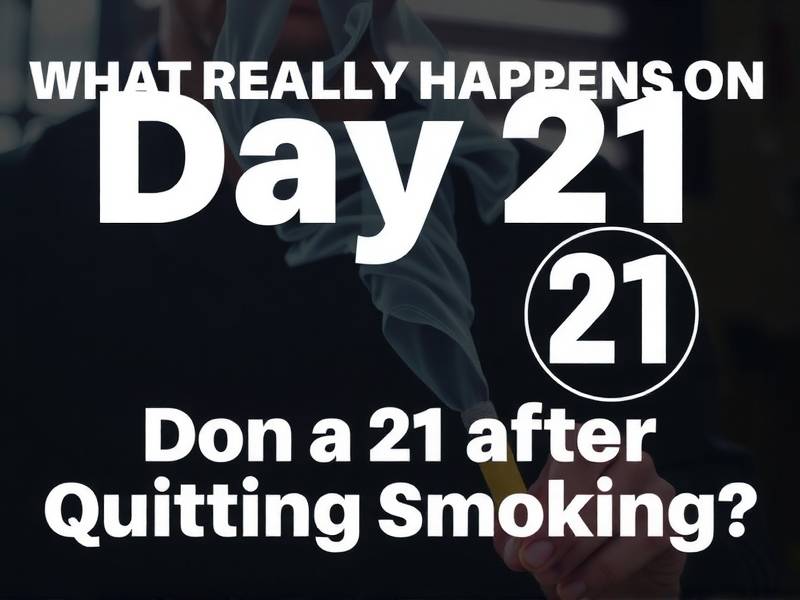 What Really Happens on Day 21 After Quitting Smoking?