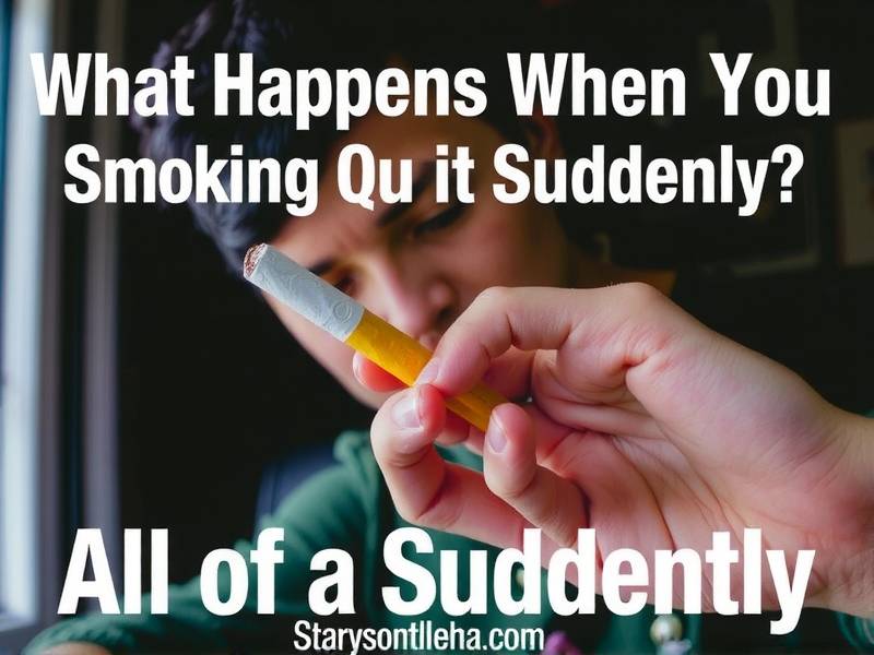 What Happens When You Quit Smoking All of a Suddenly?