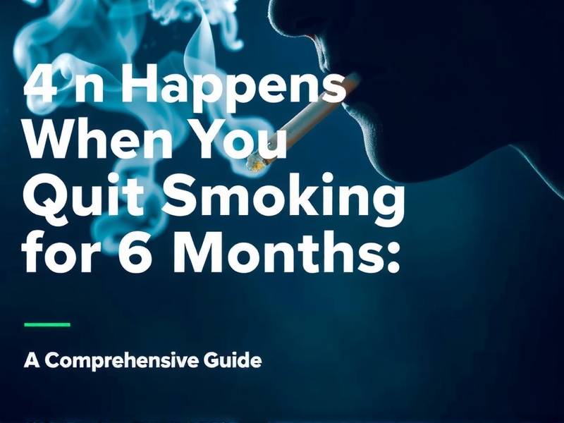What Happens When You Quit Smoking for 6 Months: A Comprehensive Guide