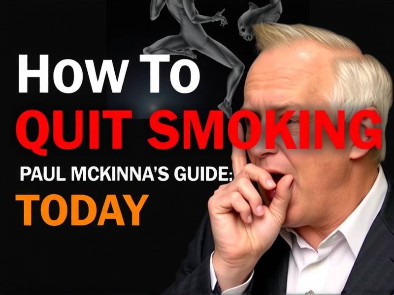 How to Quit Smoking Today: Paul McKenna's Guide