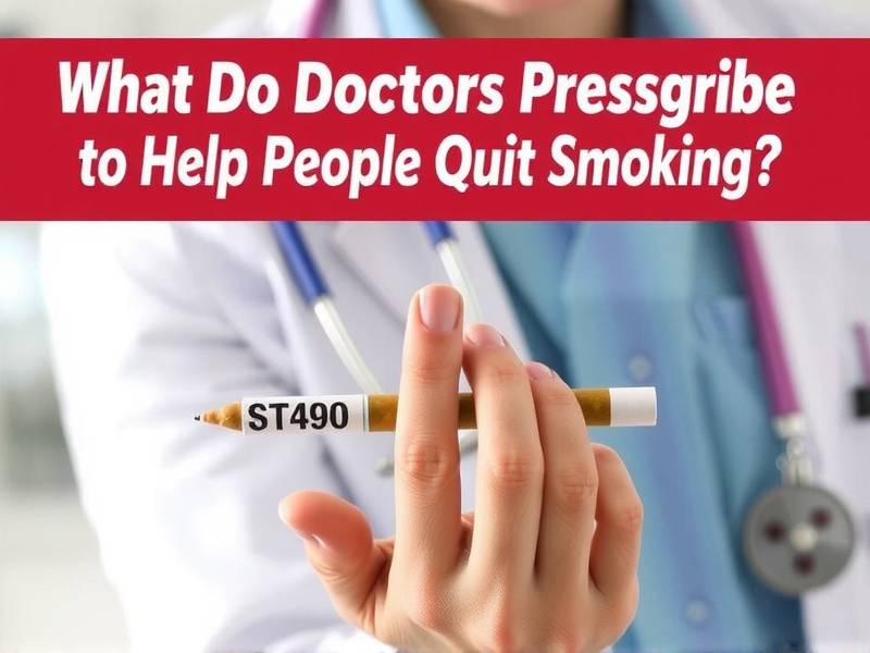 What Do Doctors Prescribe to Help People Quit Smoking?(1)