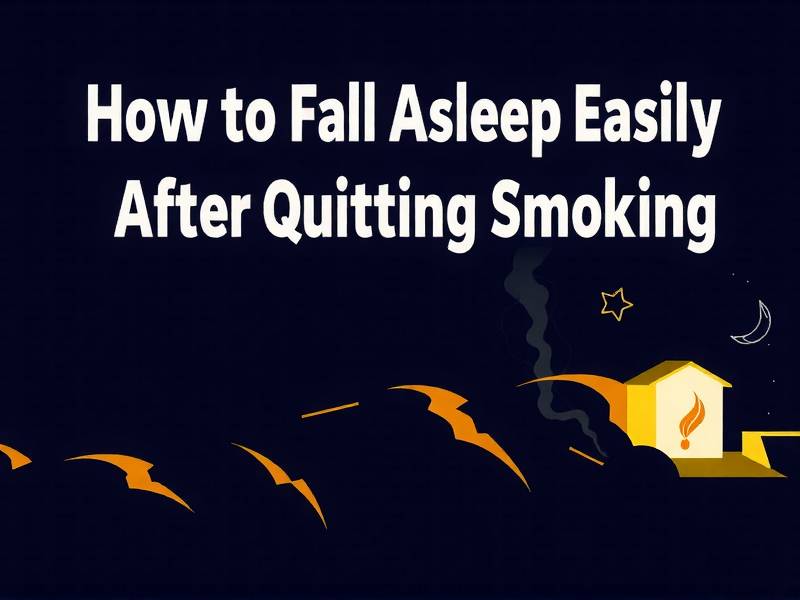 How to Fall Asleep Easily After Quitting Smoking