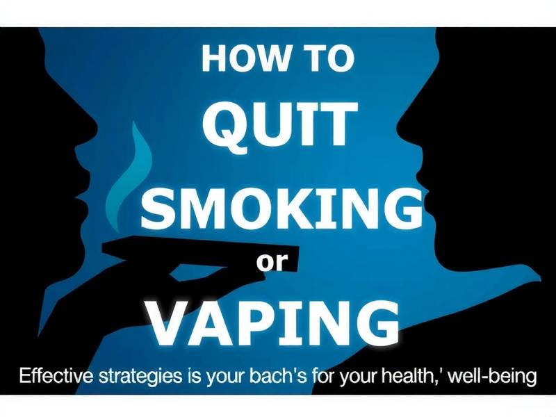 How to Quit Smoking or Vaping: Effective Strategies for Your Health and Well-being