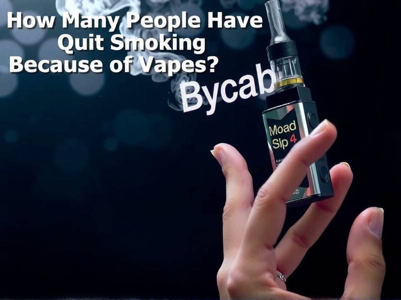 How Many People Have Quit Smoking Because of Vapes?