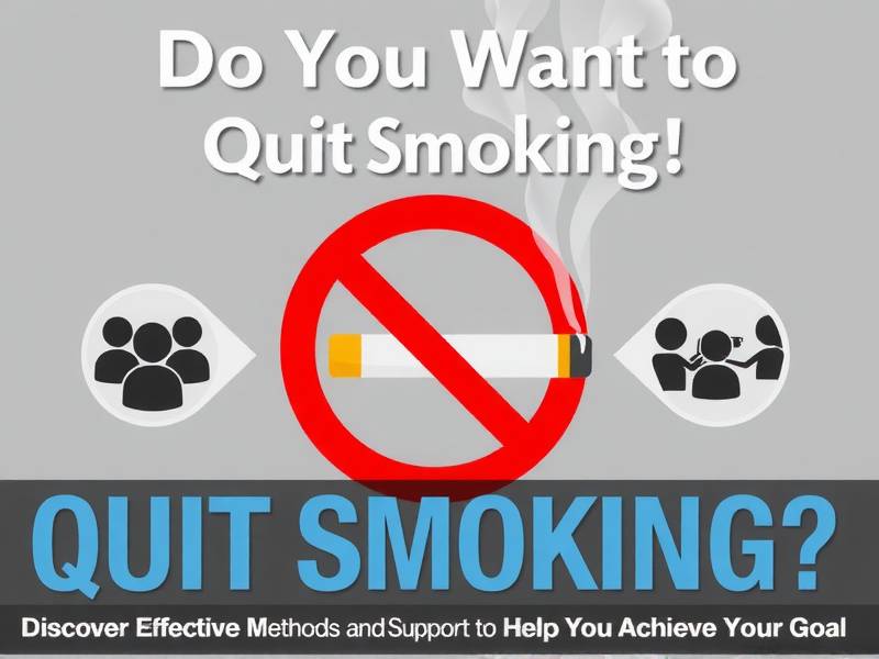 Do You Want to Quit Smoking? Discover Effective Methods and Support to Help You Achieve Your Goal