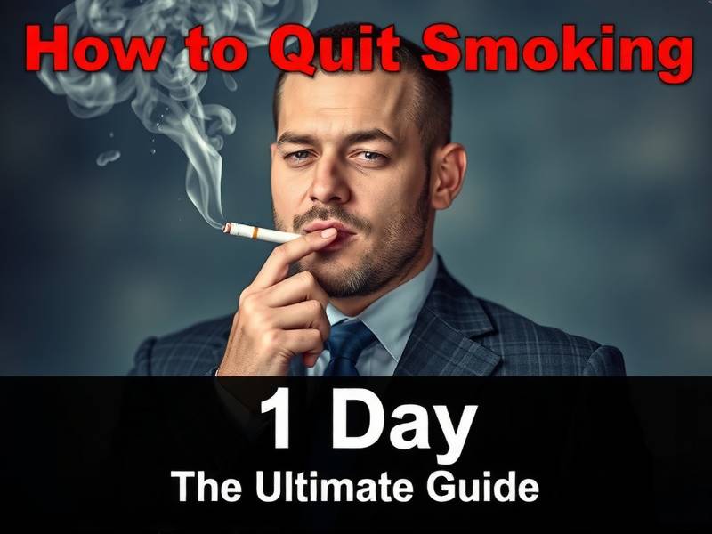 How to Quit Smoking in 1 Day - The Ultimate Guide