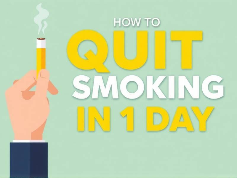 How to Quit Smoking in 1 Day - The Ultimate Guide(1)