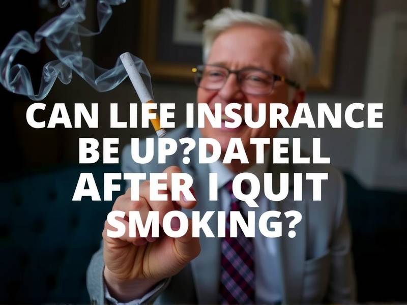 Can Life Insurance Be Updated After I Quit Smoking?