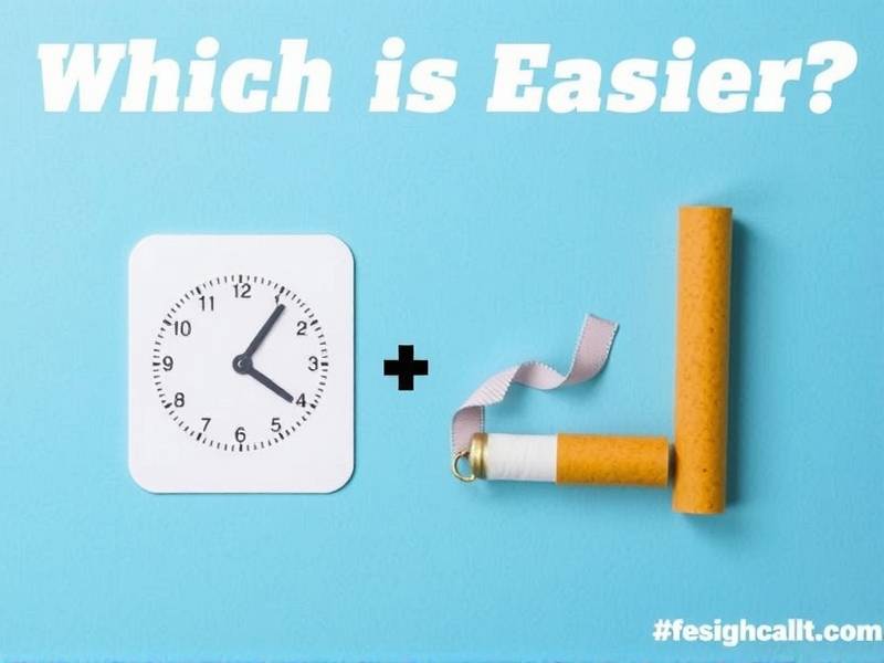Which Is Easier: Weight Loss or Quitting Smoking?