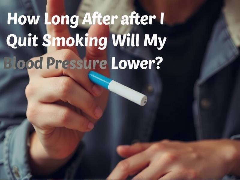 How Long After I Quit Smoking Will My Blood Pressure Lower?