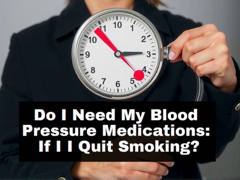Do I Need My Blood Pressure Medications If I Quit Smoking?