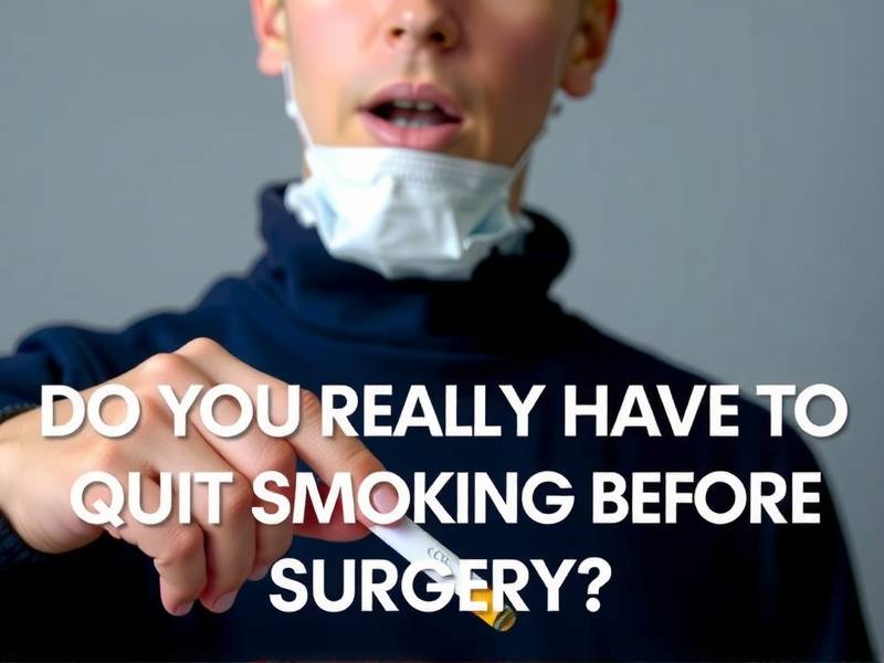 Do You Really Have to Quit Smoking Before Surgery?