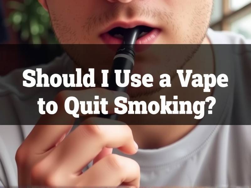 Should I Use a Vape to Quit Smoking?