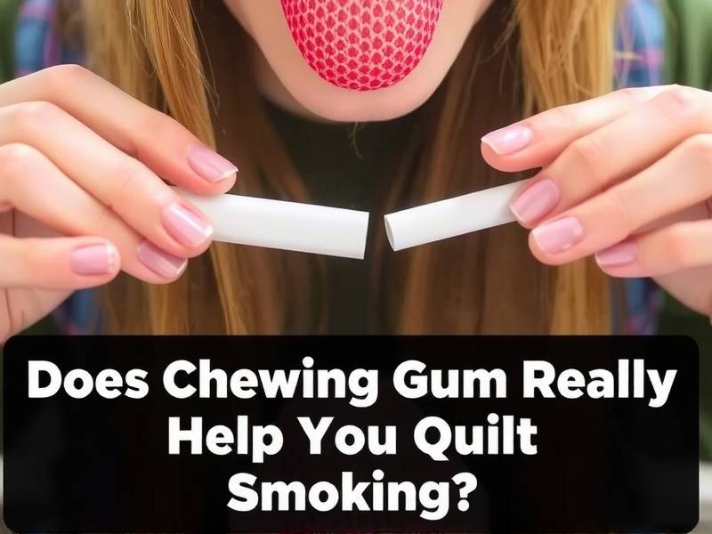Does Chewing Gum Really Help You Quit Smoking?(1)