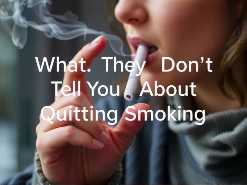 What They Don't Tell You About Quitting Smoking