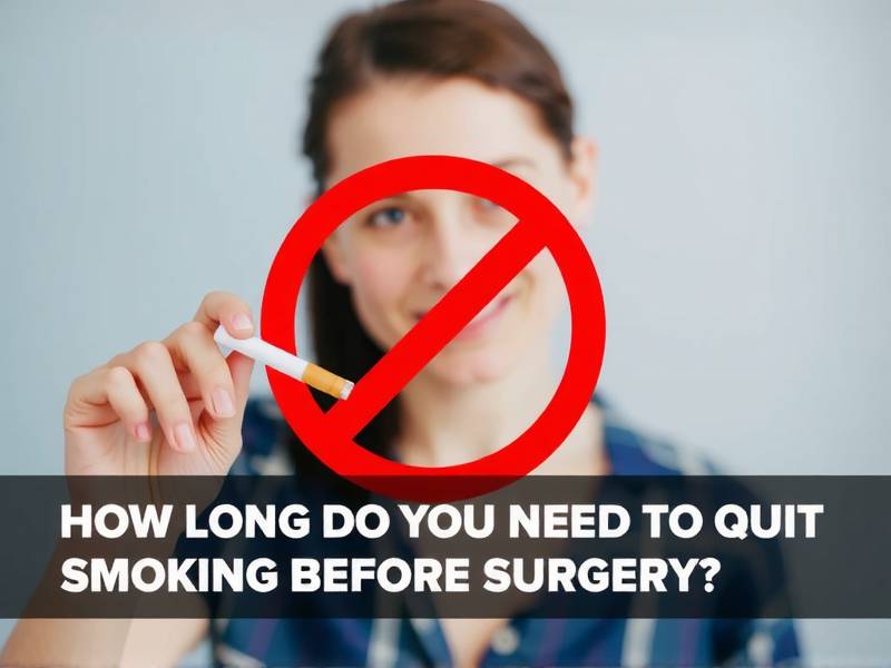 How Long Do You Need to Quit Smoking Before Surgery?