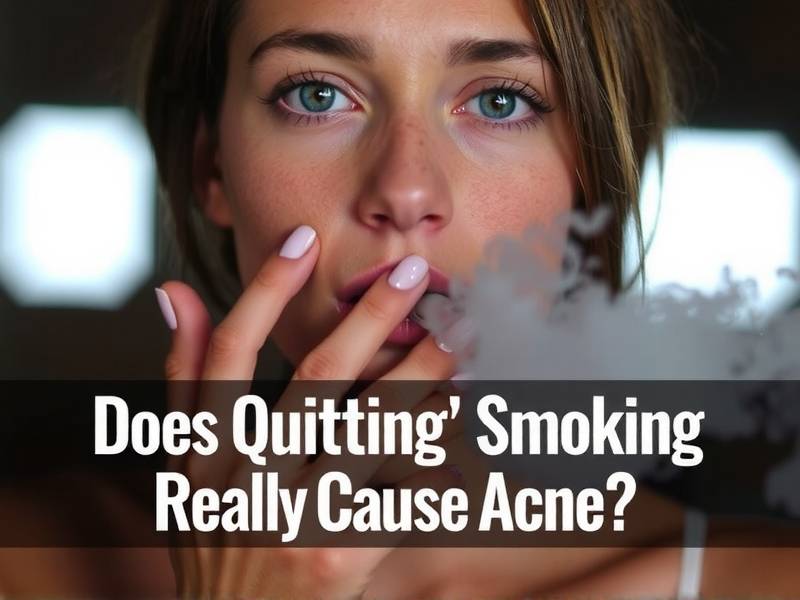 Does Quitting Smoking Really Cause Acne?