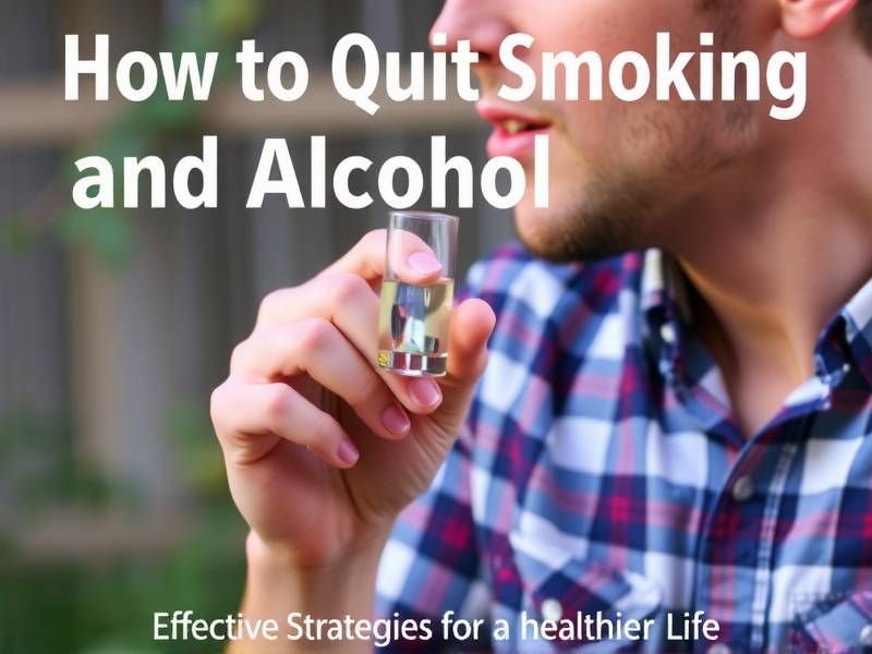 How to Quit Smoking and Alcohol: Effective Strategies for a healthier Life