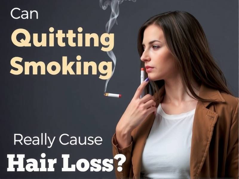 Can Quitting Smoking Really Cause Hair Loss?