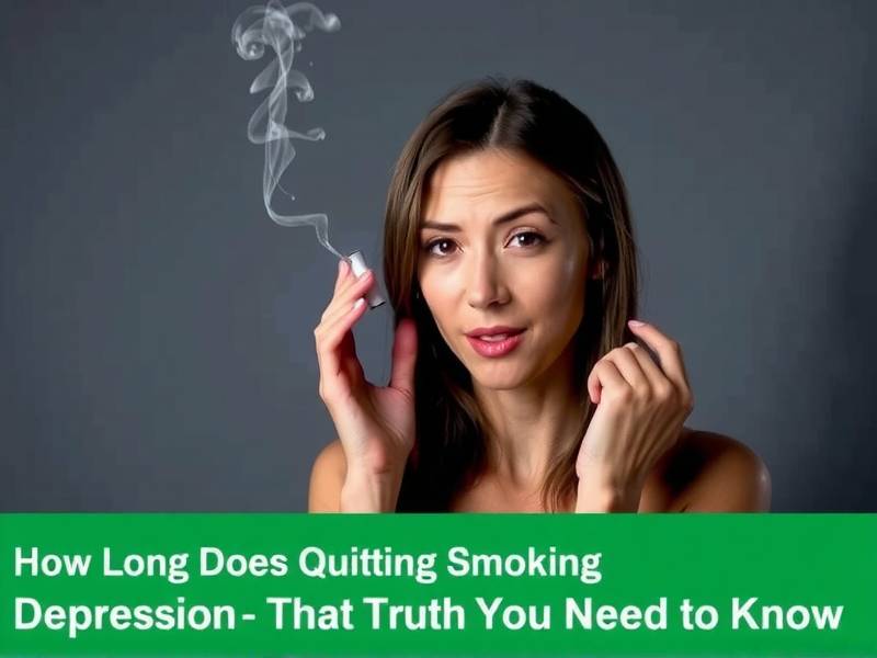 How Long Does Quitting Smoking Depression Last? The Truth You Need to Know