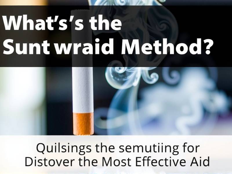 What's the Best Quitting Smoking Method? Discover the Most Effective Aid