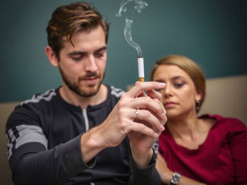 When You Quit Smoking, But Your Husband Doesn't