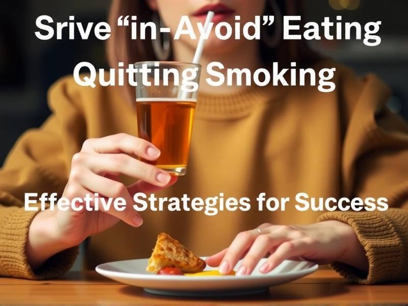 How to Avoid Eating When Quitting Smoking: Effective Strategies for Success