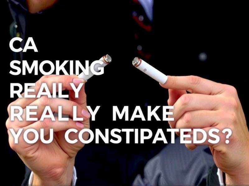 Can Quitting Smoking Really Make You Constipated?