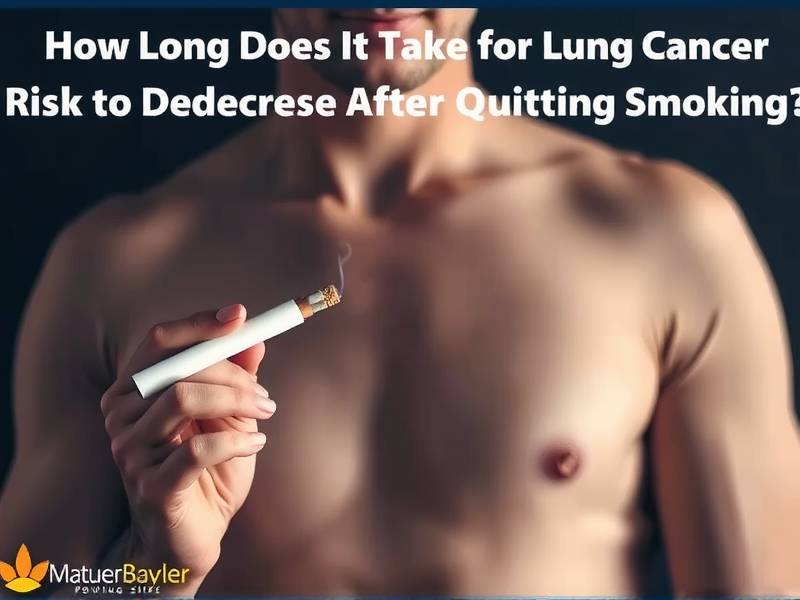 How Long Does It Take for Lung Cancer Risk to Decrease After Quitting Smoking?