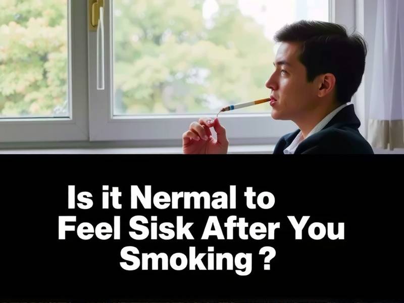 Is It Normal to Feel Sick After You Quit Smoking?