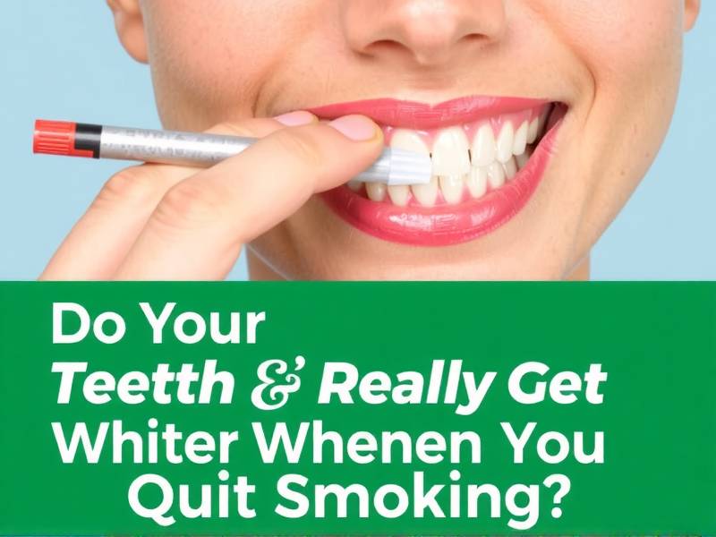 Do Your Teeth Really Get Whiter When You Quit Smoking?