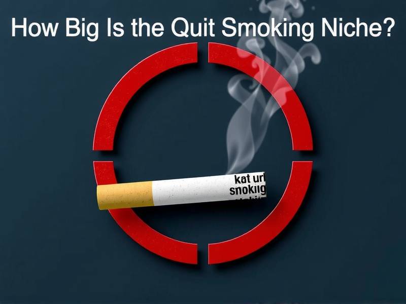 How Big Is the Quit Smoking Niche?