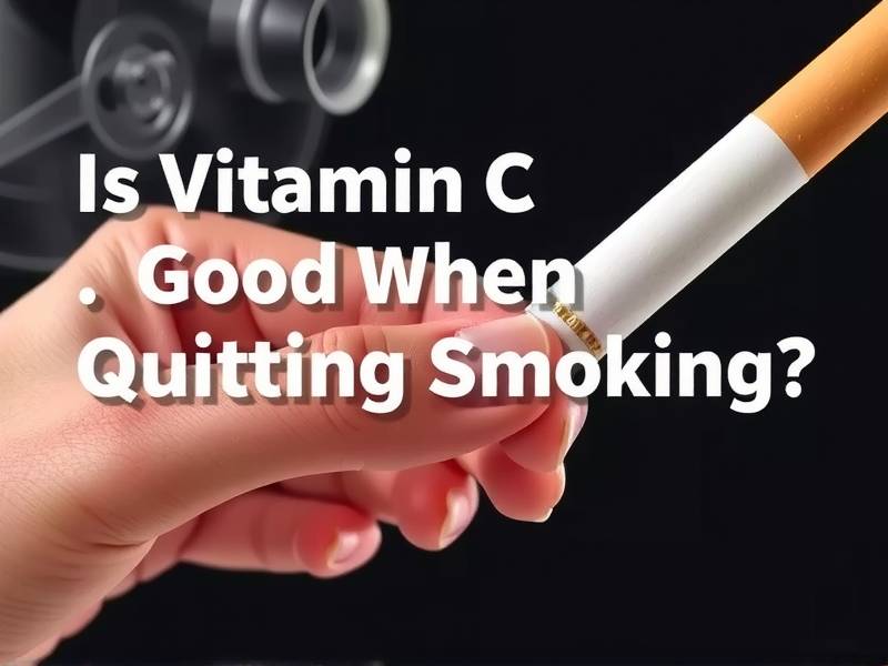 Is Vitamin C Good When Quitting Smoking?