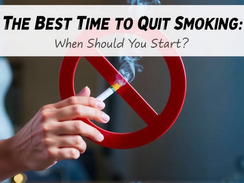 The Best Time to Quit Smoking: When Should You Start?