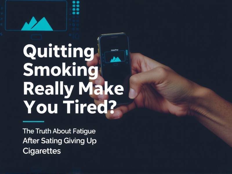 Does Quitting Smoking Really Make You Tired? The Truth About Fatigue After Giving Up Cigarettes(1)