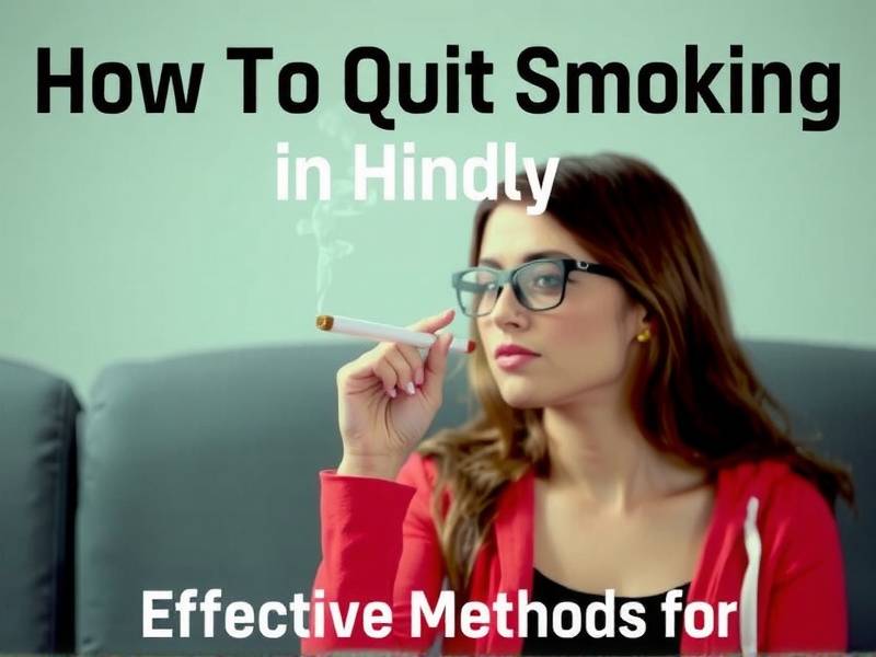 How to Quit Smoking Naturally in Hindi: Effective Methods for Indian Smokers