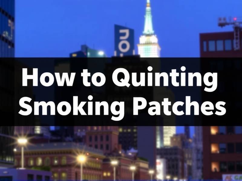 How to Get Free Quitting Smoking Patches in New York City