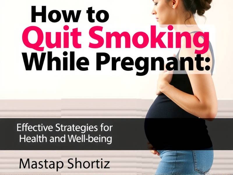 How to Quit Smoking While Pregnant: Effective Strategies for Health and Well-being