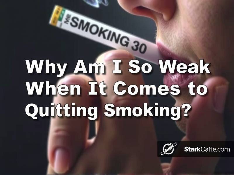 Why Am I So Weak When It Comes to Quitting Smoking?