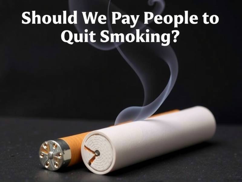 Should We Pay People to Quit Smoking? The Debate Around Incentives for Quitting Tobacco(1)
