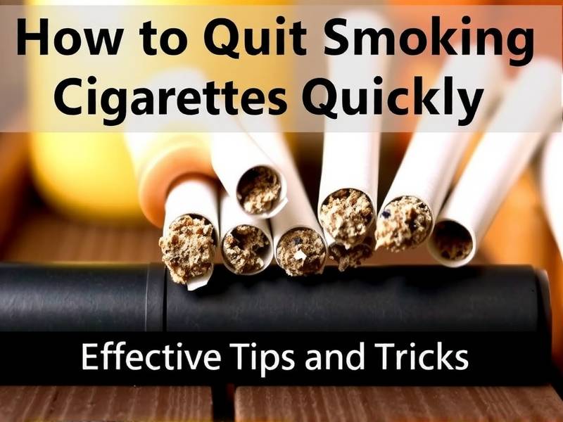 How to Quit Smoking Cigarettes Quickly: Effective Tips and Tricks