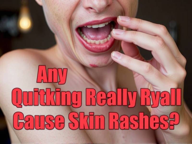 Can Quitting Smoking Really Cause Skin Rashes?