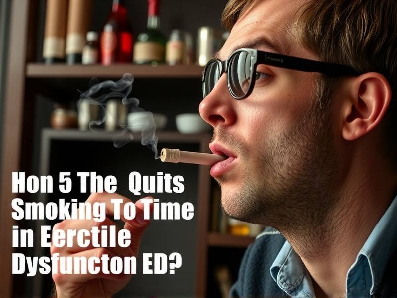 How Long After Quitting Smoking to See Improvements in Erectile Dysfunction (ED)?