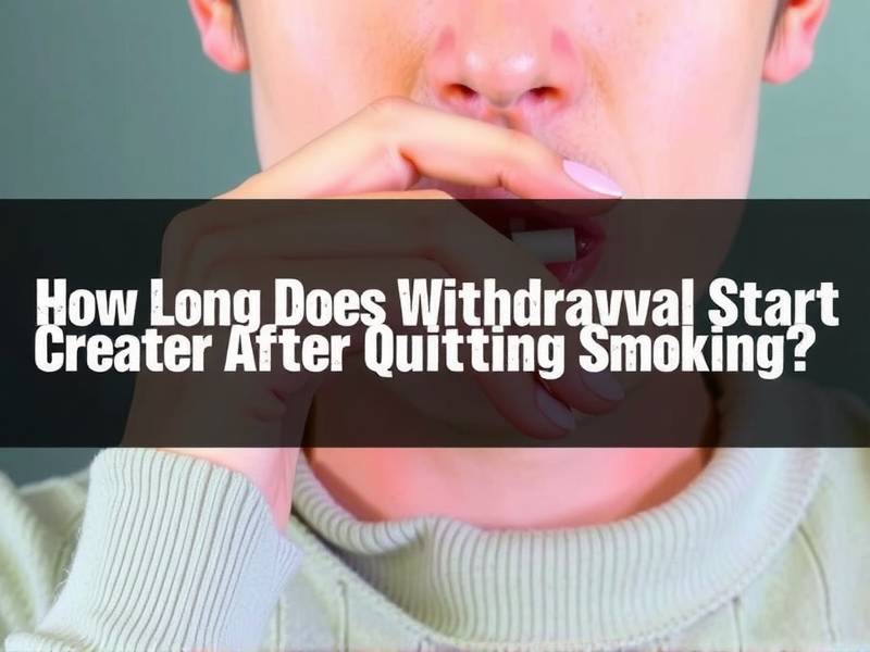 How Long Does Withdrawal Start After Quitting Smoking?