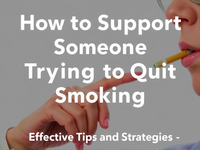 How to Support Someone Trying to Quit Smoking: Effective Tips and Strategies