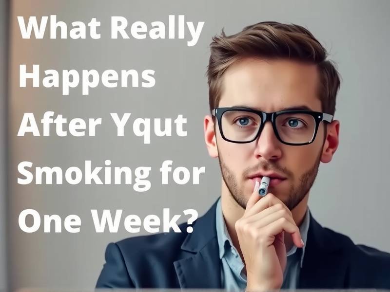 What Really Happens After You Quit Smoking for One Week?