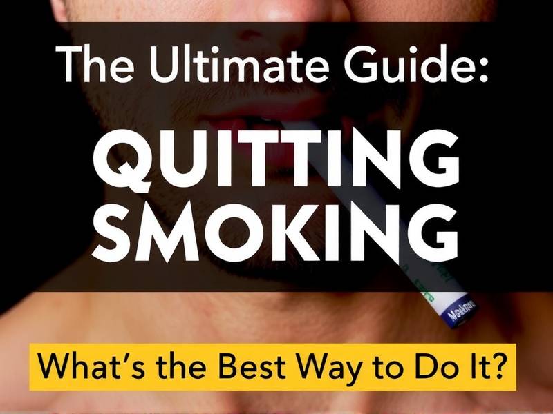 The Ultimate Guide to Quitting Smoking: What's the Best Way to Do It?