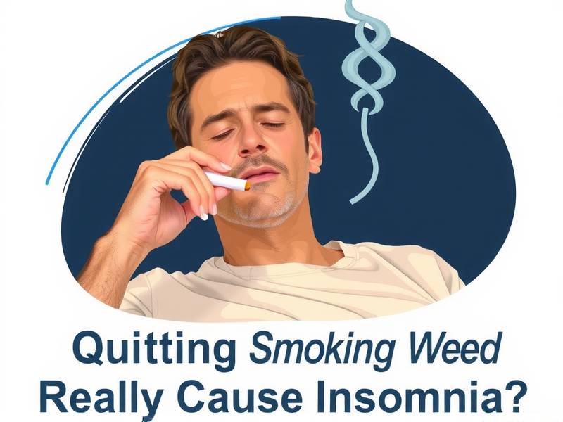 Does Quitting Smoking Weed Really Cause Insomnia?