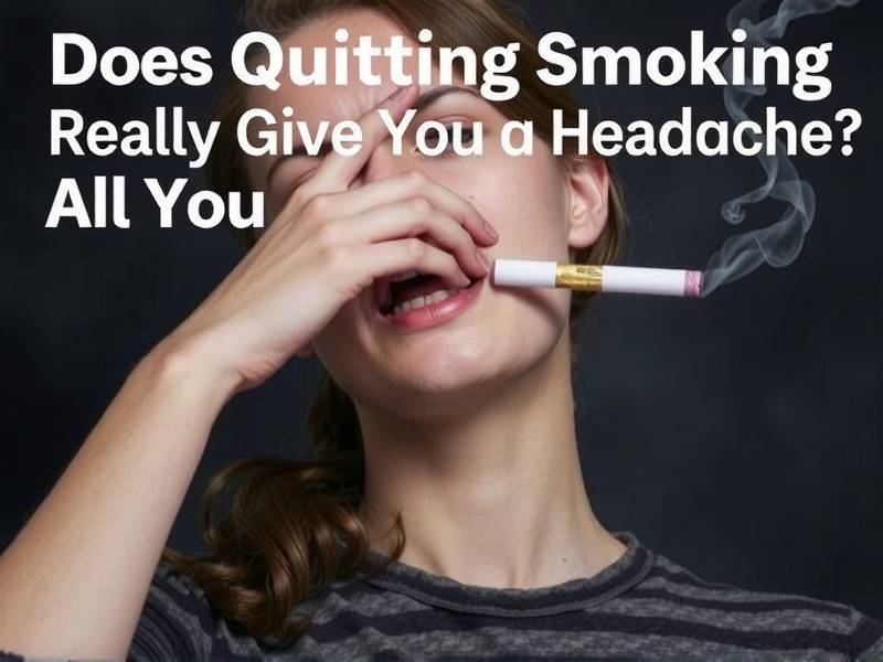 Does Quitting Smoking Really Give You a Headache?